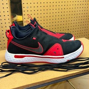 Nike PG 4s “bred” (black/red)